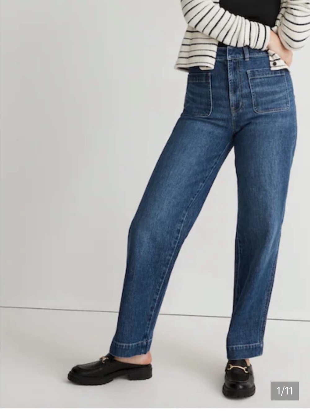 Madewell The Curvy Perfect Vintage Wide-leg Jean
